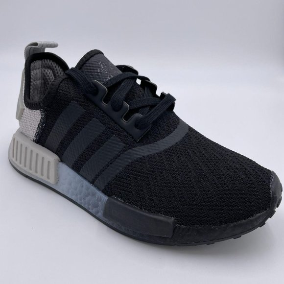 Adidas NMD R1 Black / Grey Womens Shoes - Picture 7 of 8
